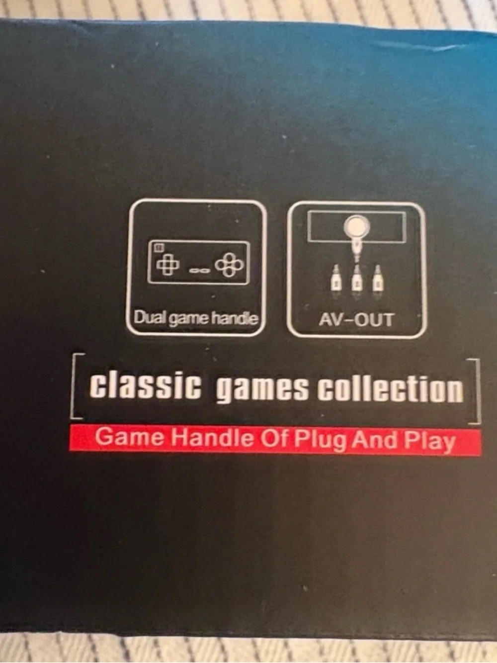 Classic Retro Gaming Console - White